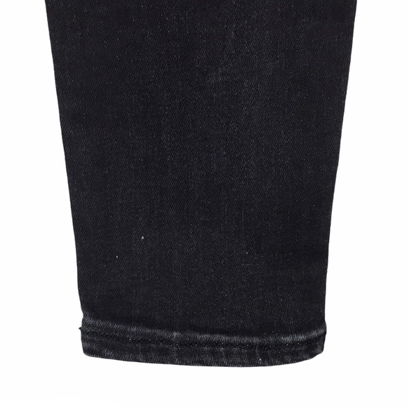 AMERICAN EAGLE Jeans Highest Rise Jegging Crop Faded Black Wash Size 4 Regular - Picture 12 of 15